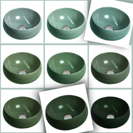 Green Bathroom Basins: Crafted in Australia