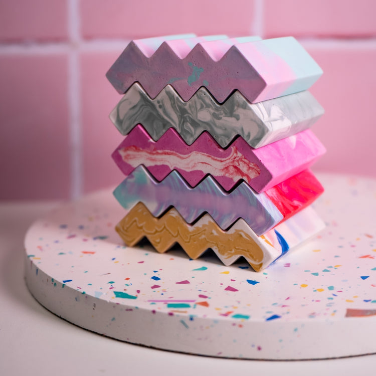 Zig Zag Soap Holders