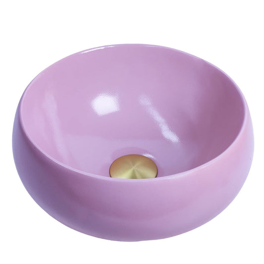 Lavender - Purple Pink Coloured Bathroom Basin - Select your shape - Bramstone
